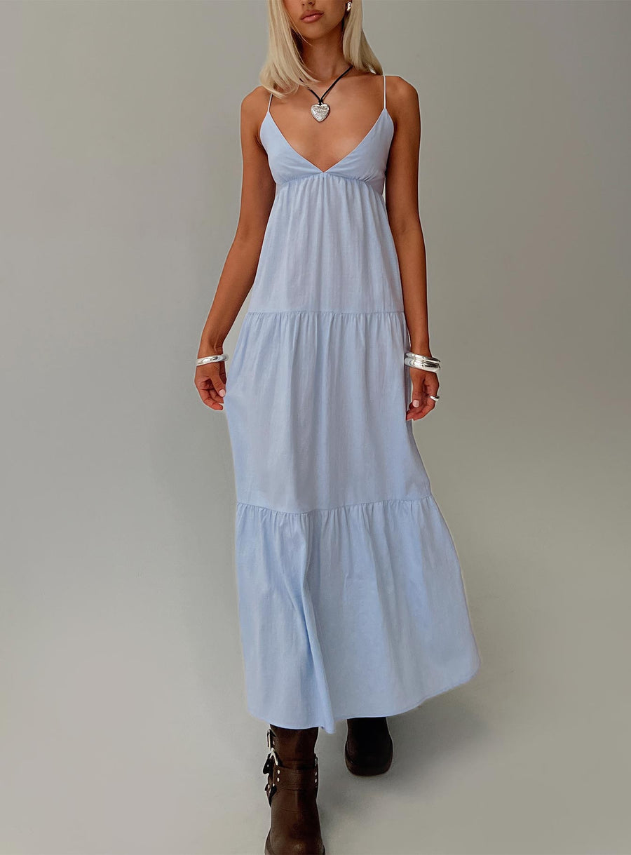 Chelsea Maxi Dress Blue · photo 1