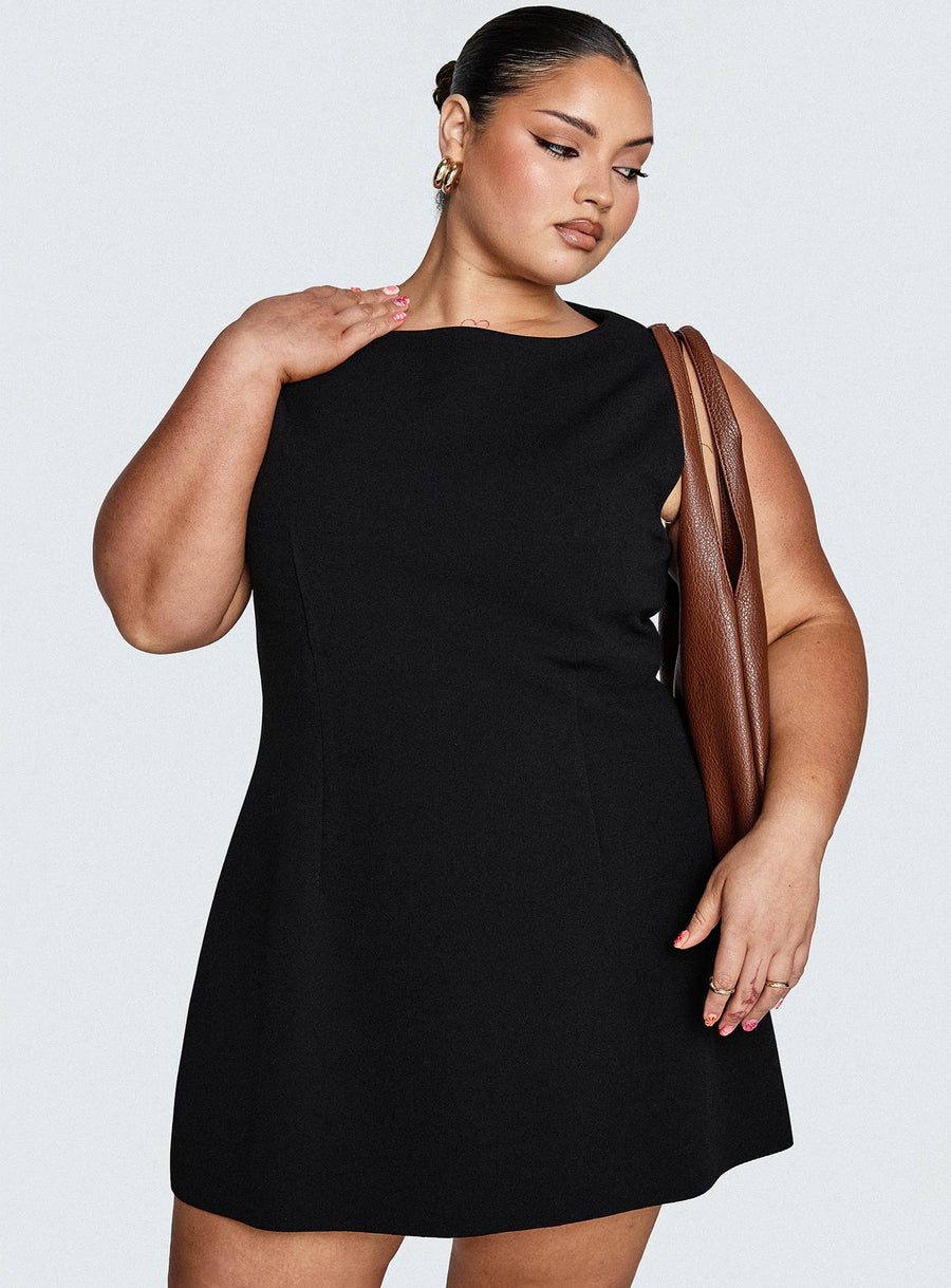 Anse Mini Dress Black Curve · photo 1