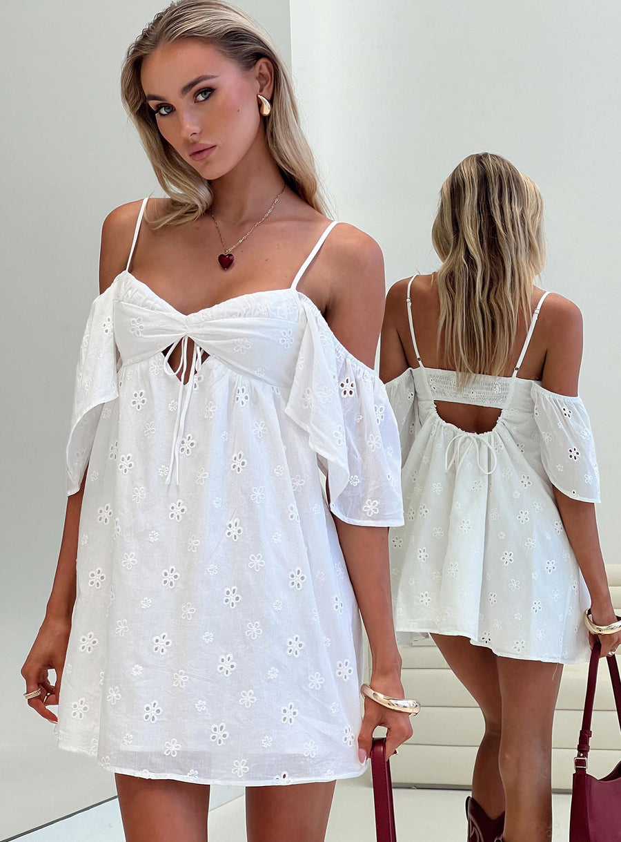 Cene Mini Dress White · photo 1