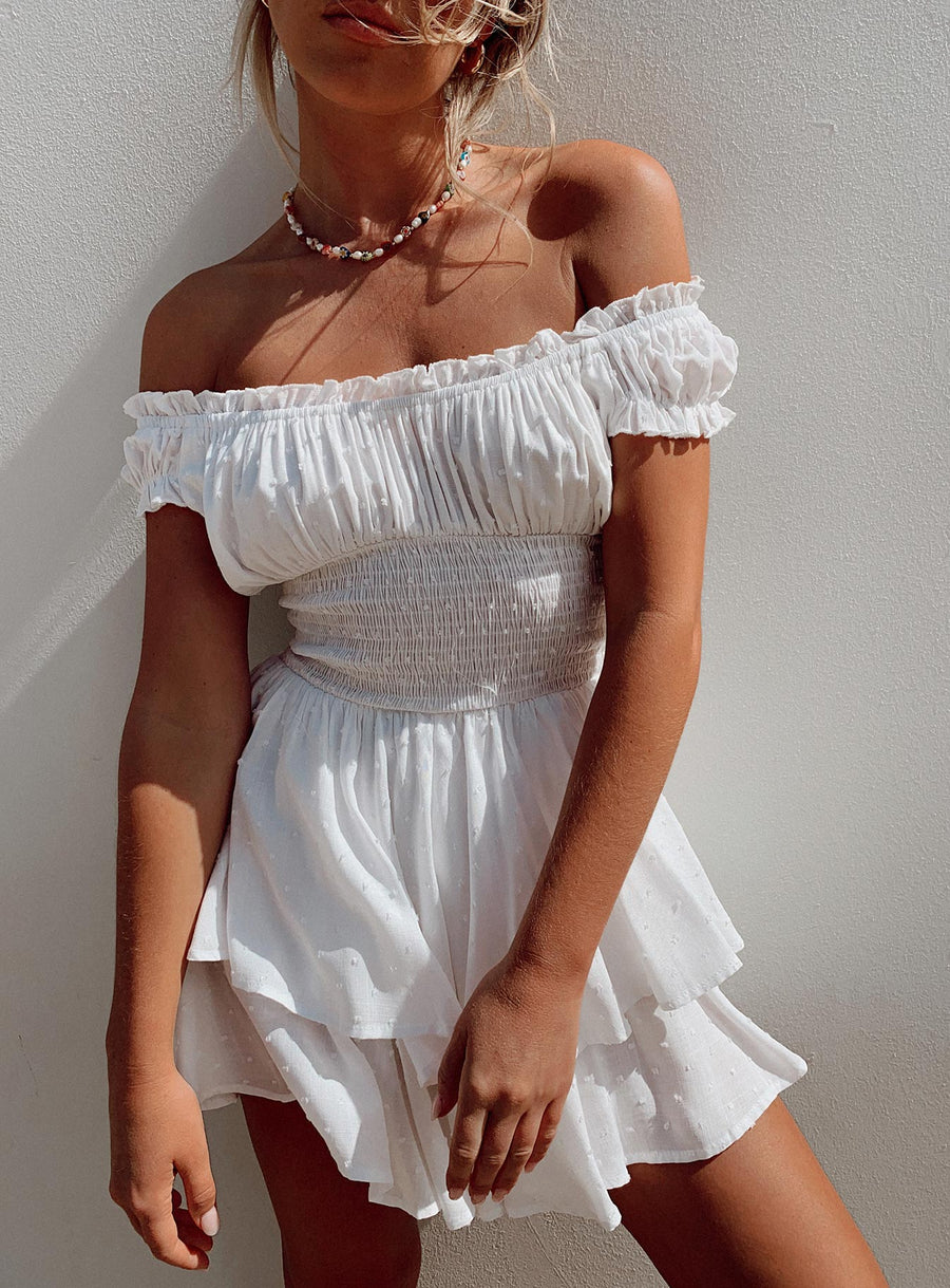 The Love Galore Romper White · photo 1