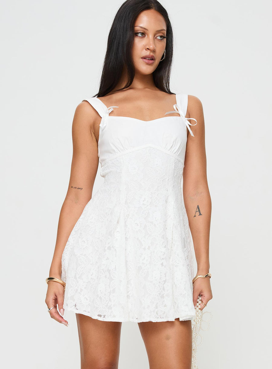 Tadea Mini Dress White · photo 2