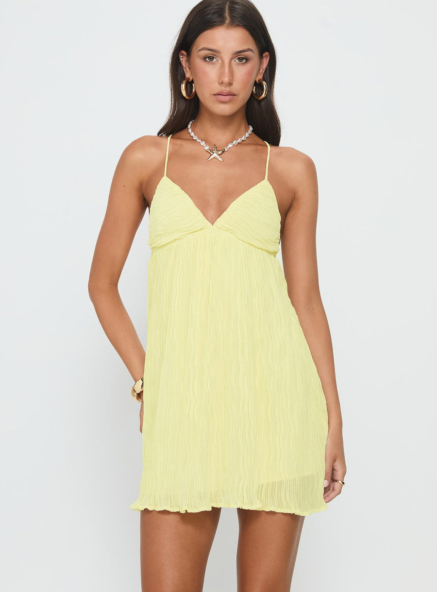 Matea Mini Dress Lemon · photo 2