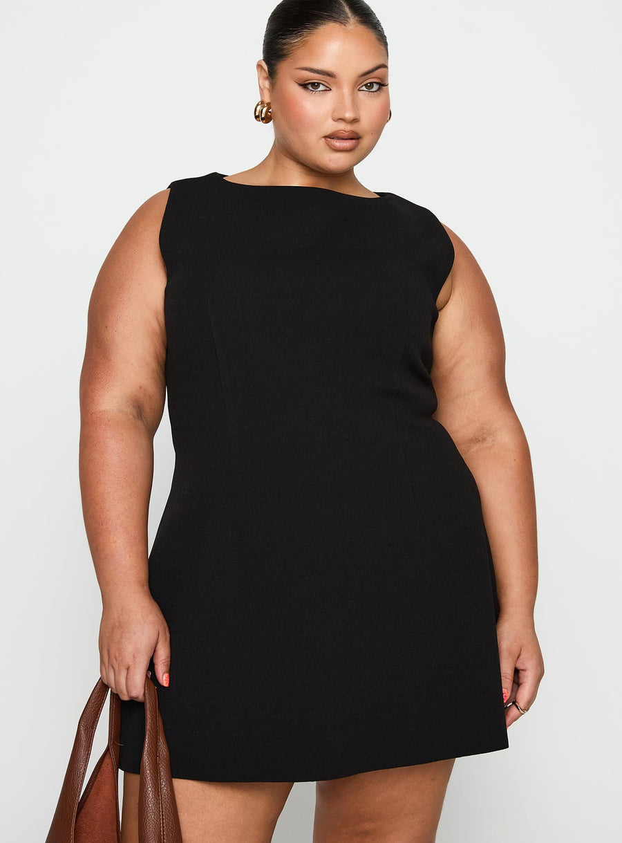 Anse Mini Dress Black Curve · photo 2