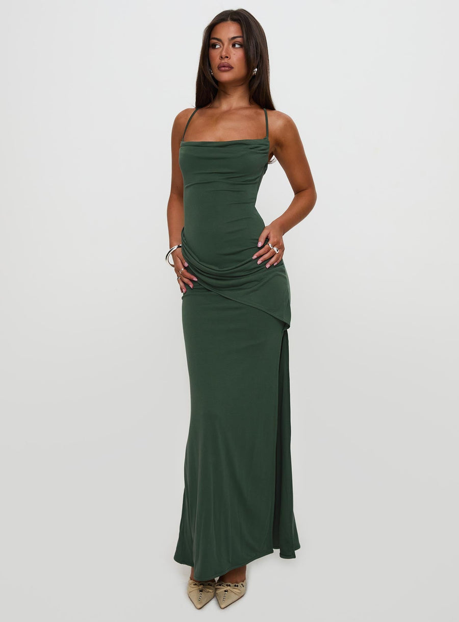 Marchesi Maxi Dress Green · photo 5