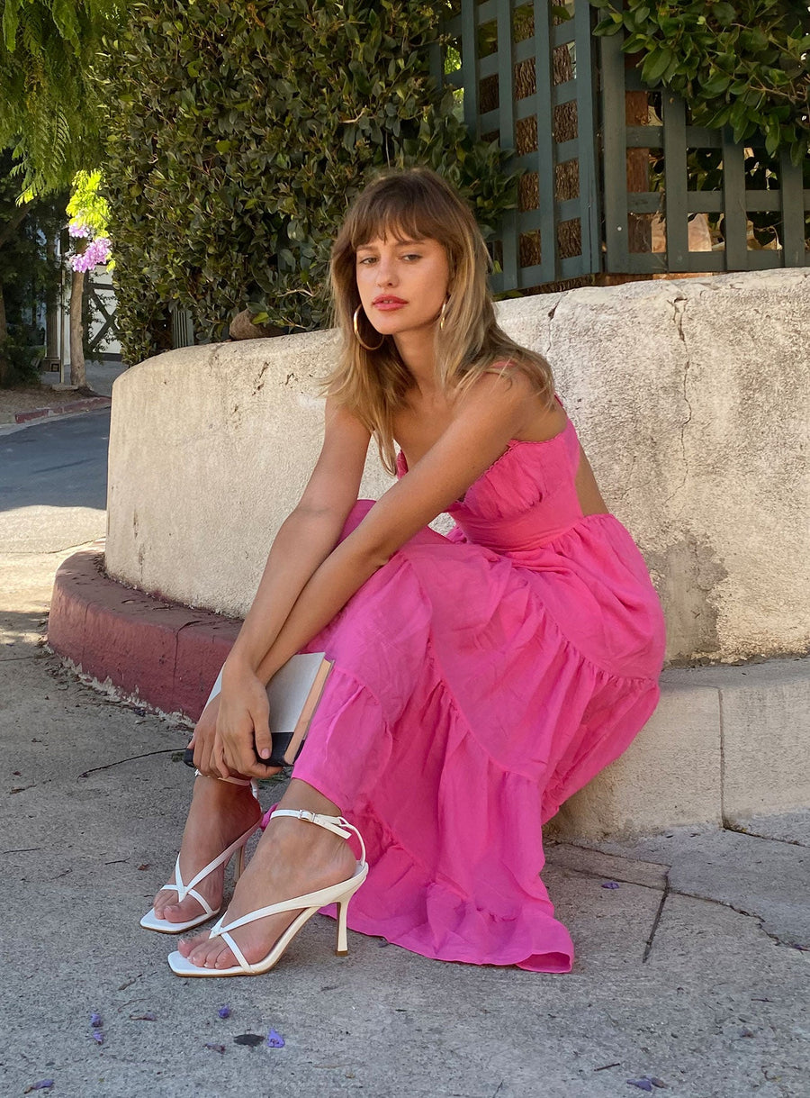 Joella Midi Dress Pink · photo 1