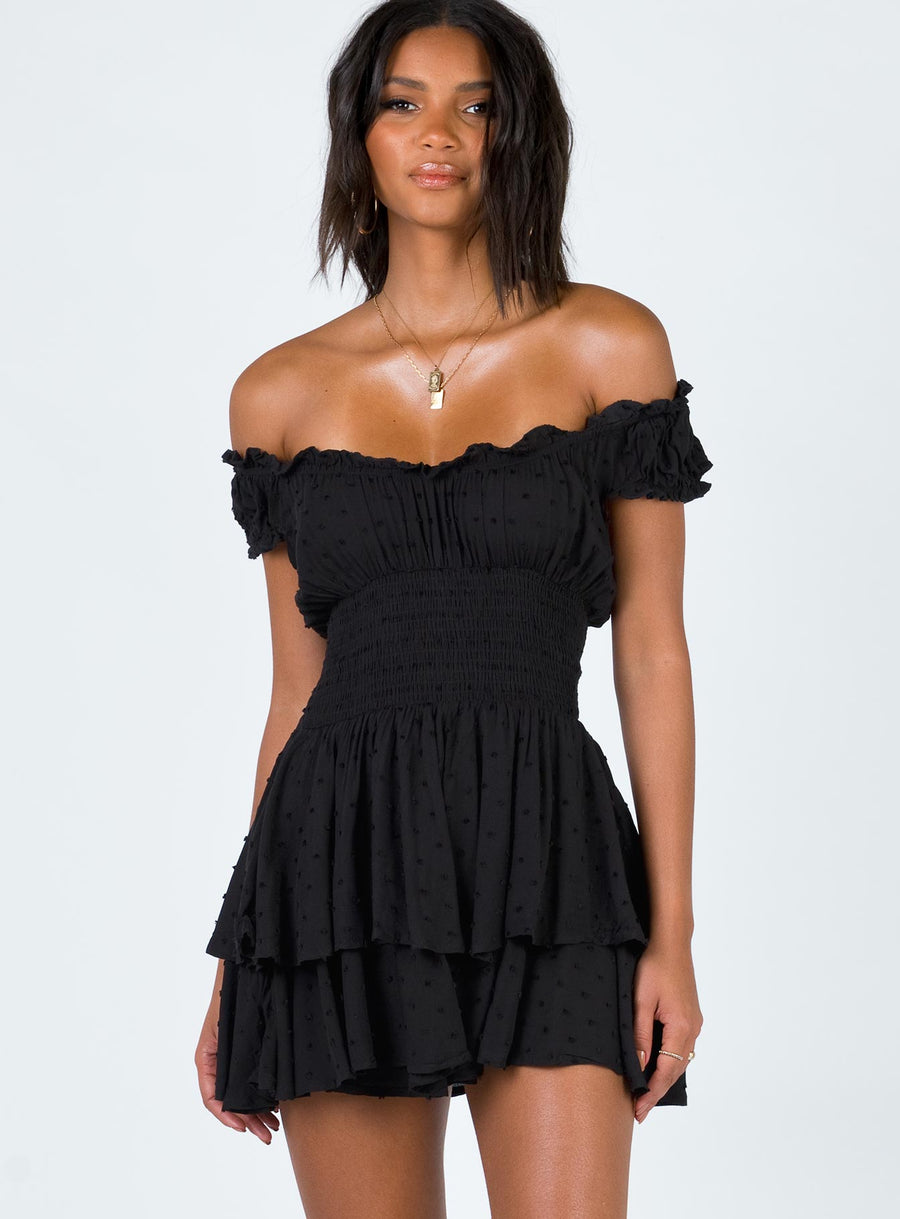 The Love Galore Romper Black · photo 2