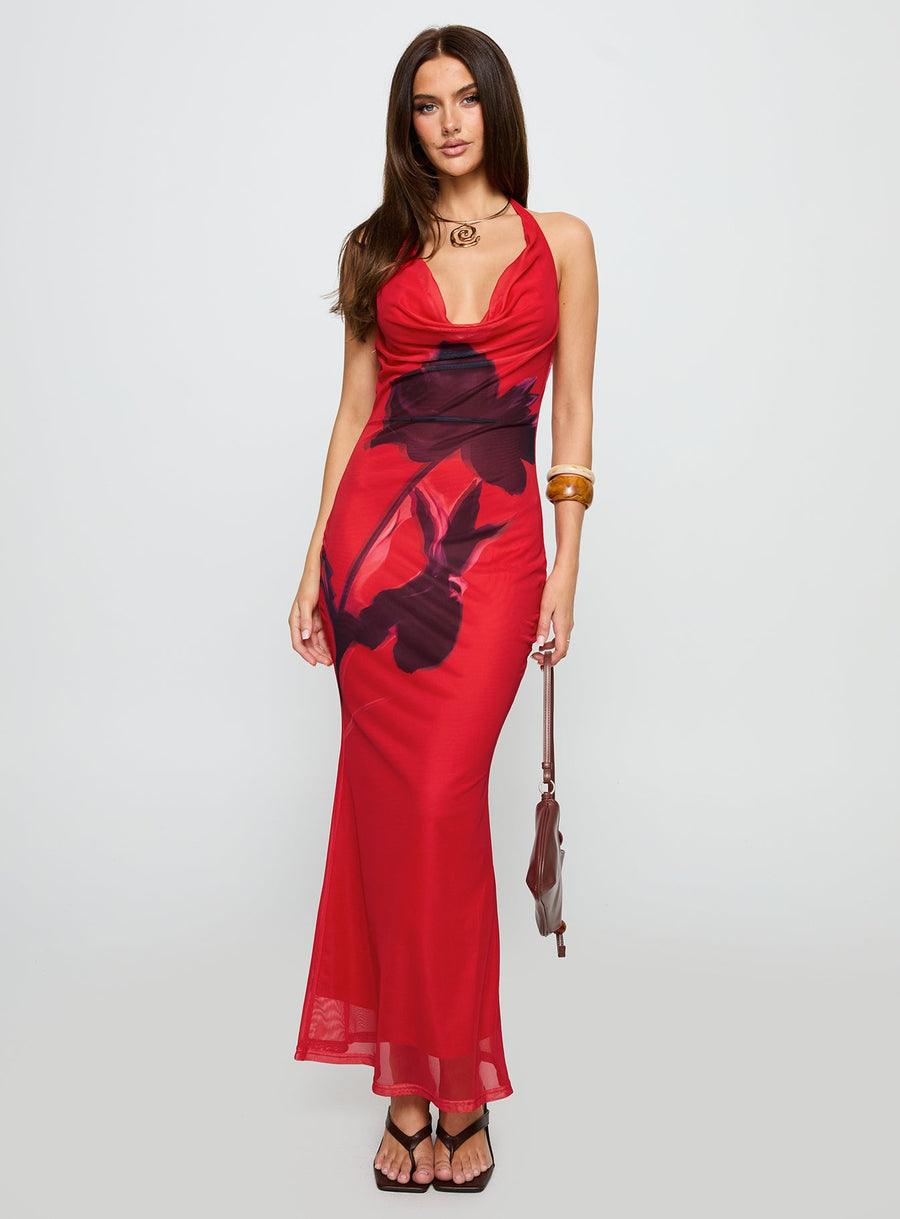 Bittersuite Cowl Maxi Dress Multi · photo 3