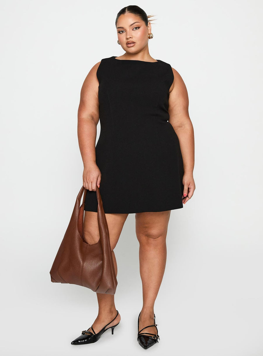 Anse Mini Dress Black Curve · photo 3