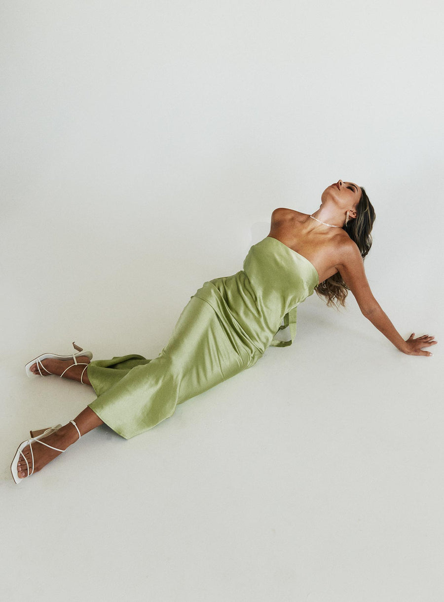 Haley Maxi Dress Green · photo 4