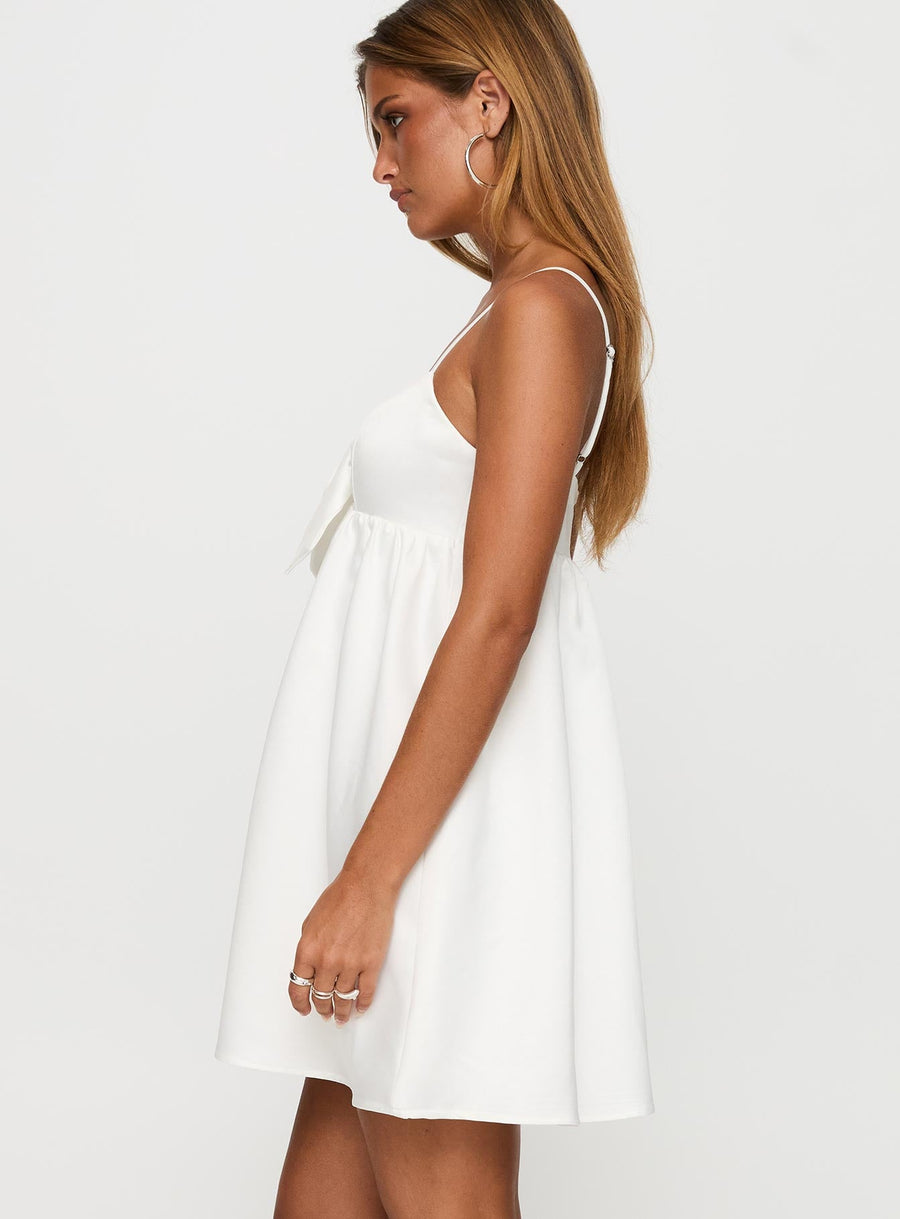 Wilmina Mini Dress White · photo 4