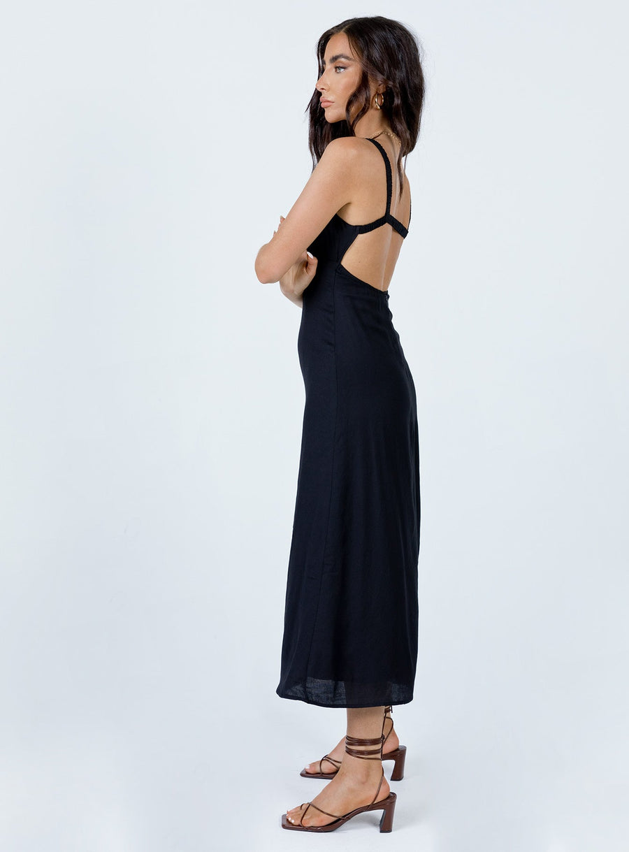 Georgia Midi Dress Black · photo 4
