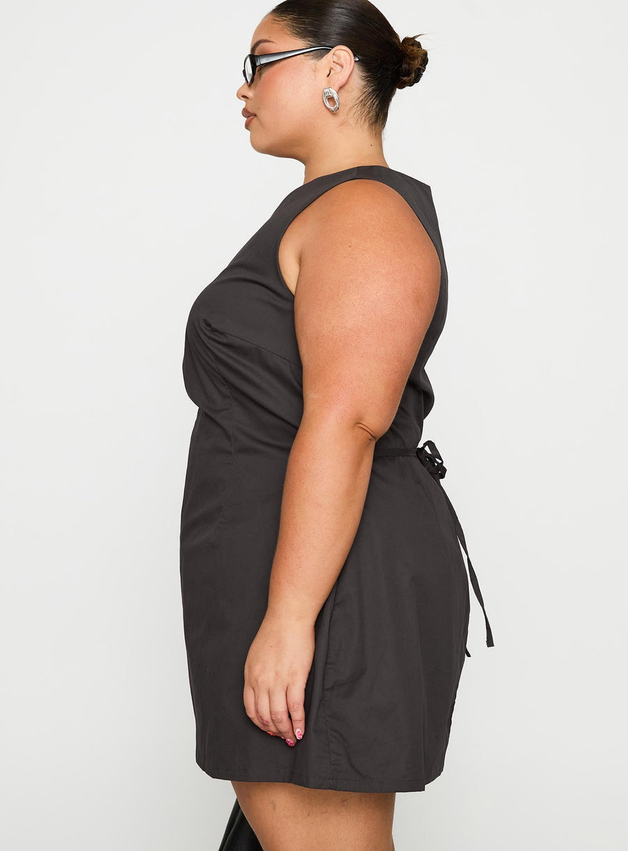 Yumiko Romper Slate Grey Curve · photo 4