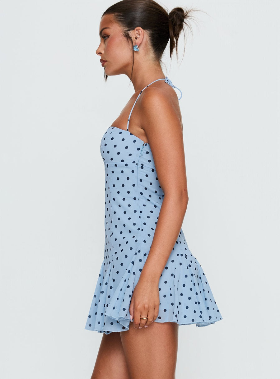 Delamere Mini Dress Blue / Navy Polka · photo 4