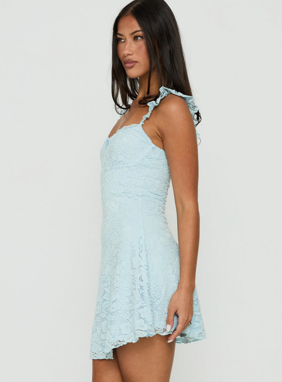 Beacall Mini Dress Blue · photo 4