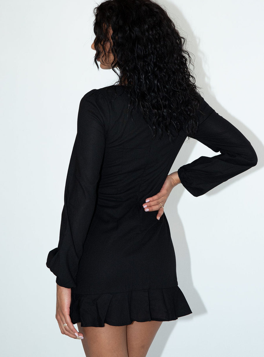 The Villa Mini Dress Black · photo 11