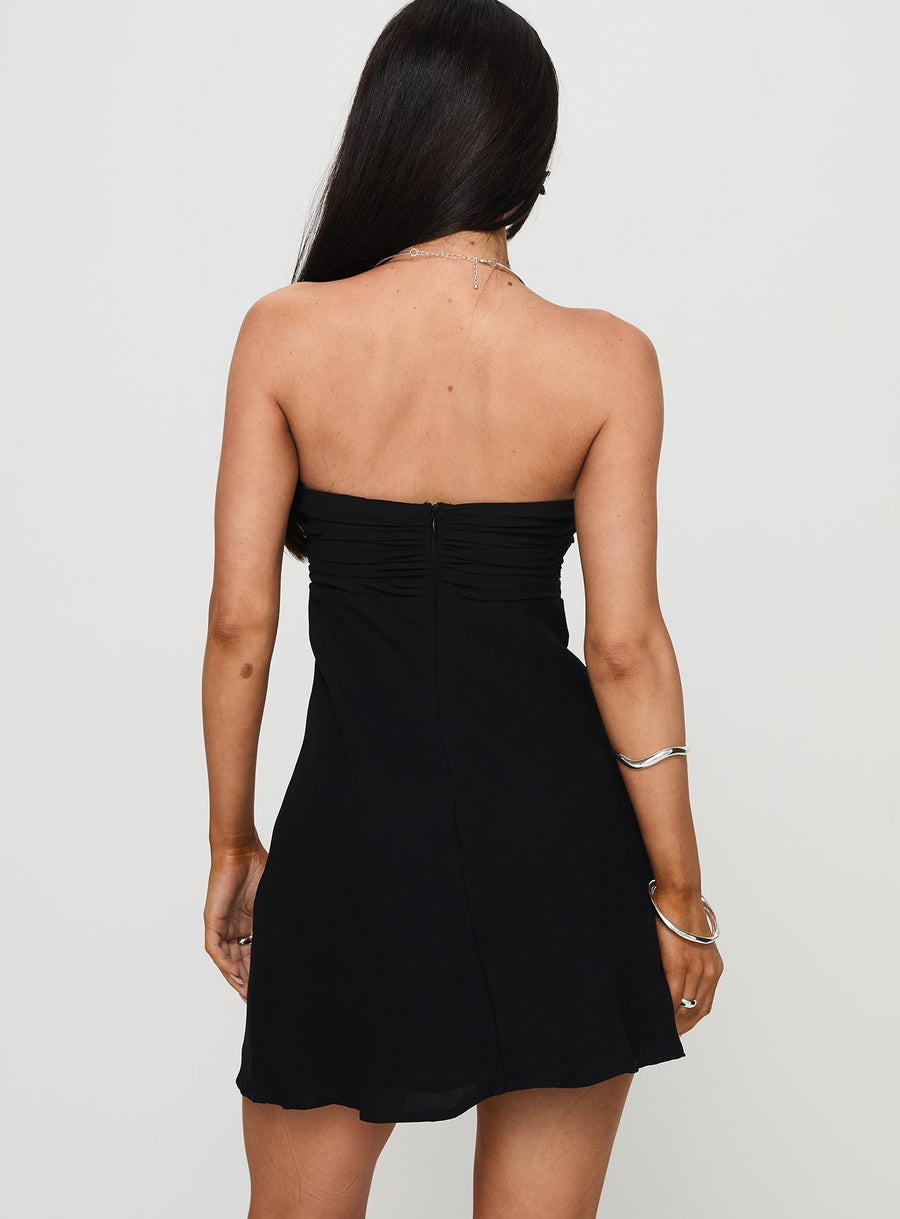 Cyprian Mini Dress Black · photo 5