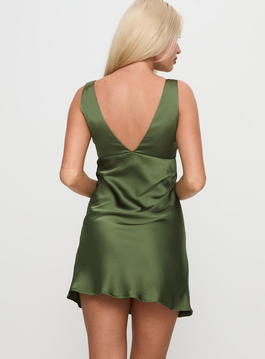 Kosettina Mini Dress Green · photo 4