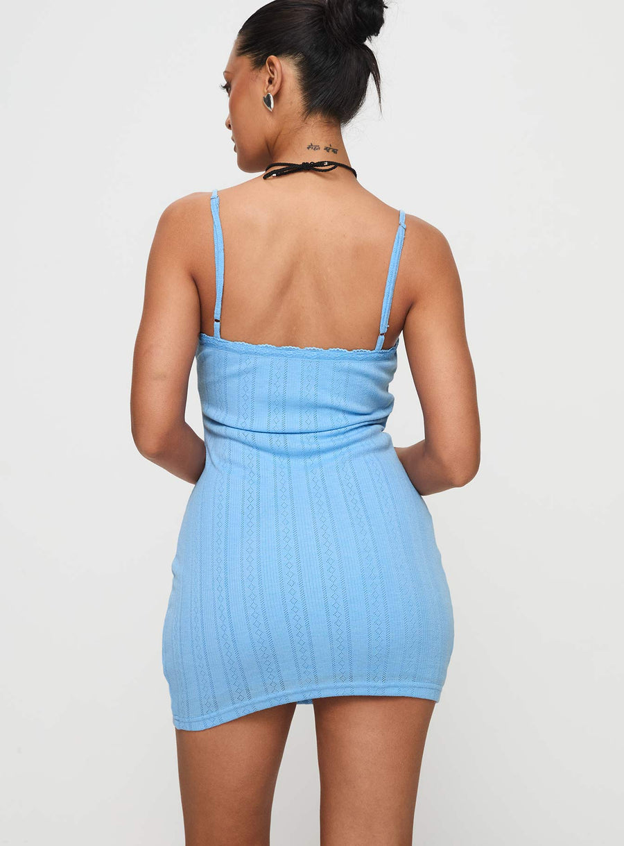 Susurrus Mini Dress Blue · photo 4