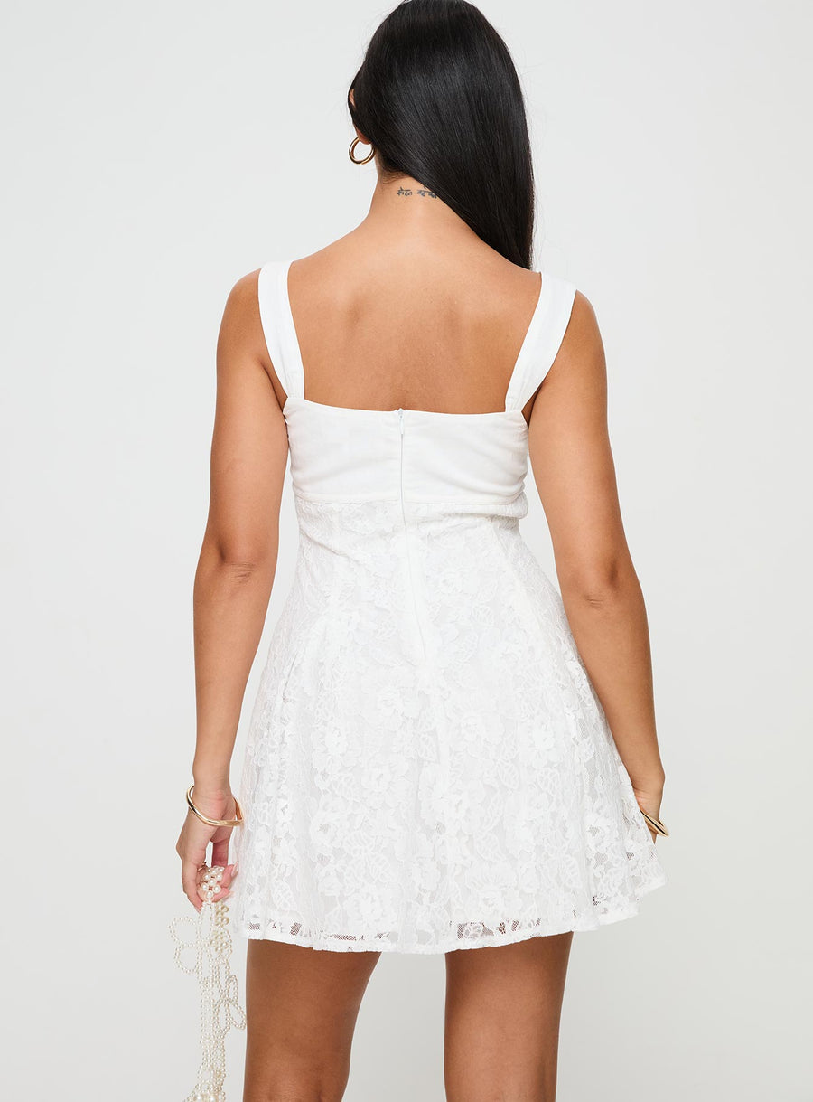 Tadea Mini Dress White · photo 5