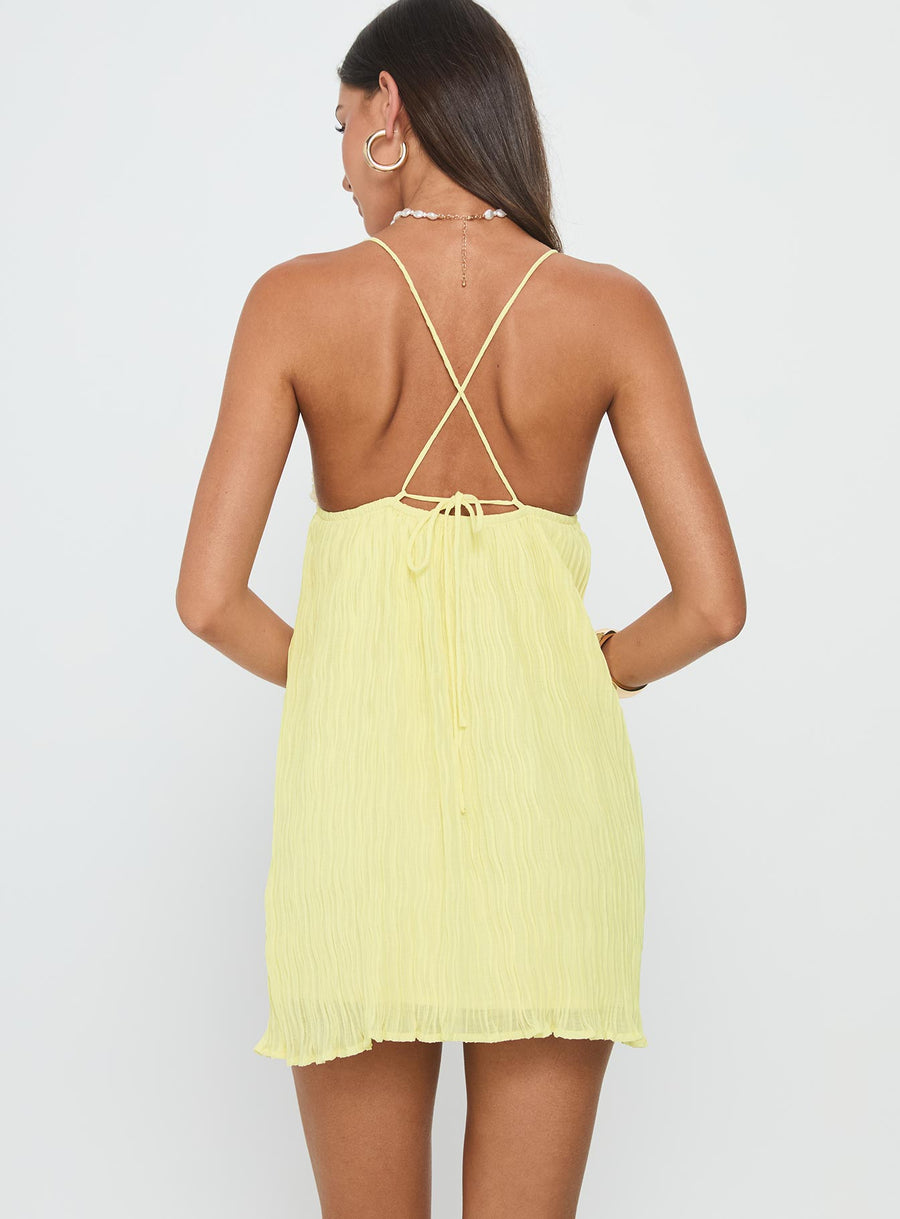 Matea Mini Dress Lemon · photo 5