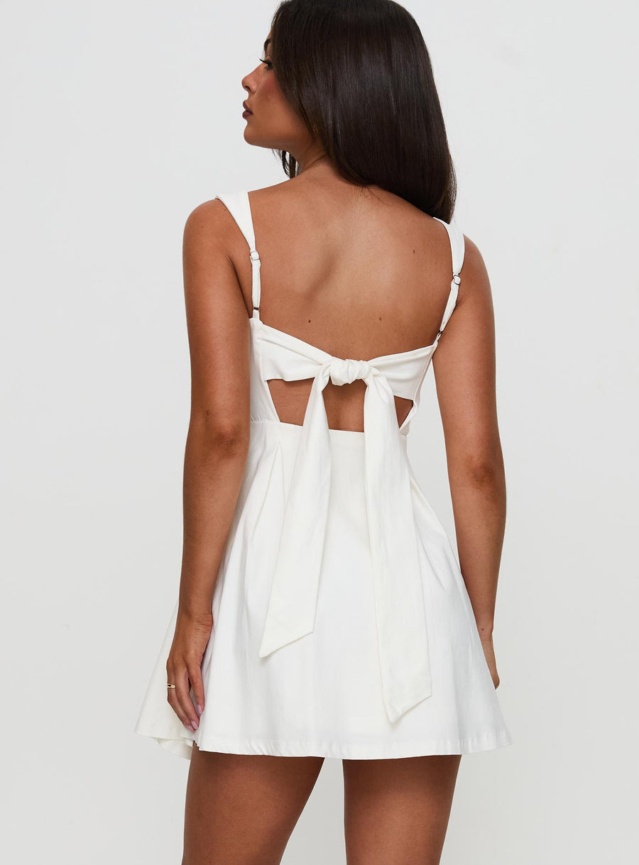 Xanthus Mini Dress White · photo 8