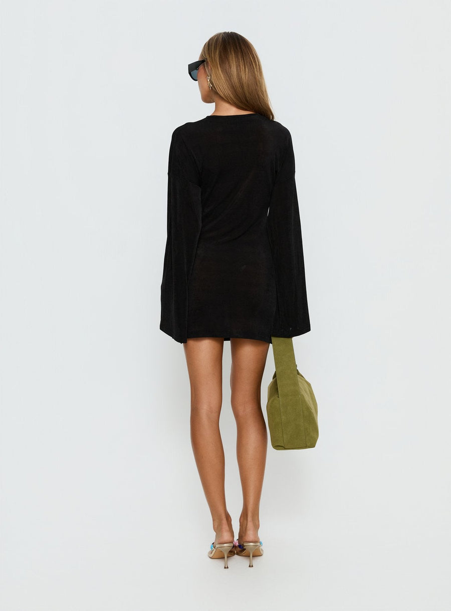 Cosmic Mini Dress Obsidian · photo 5