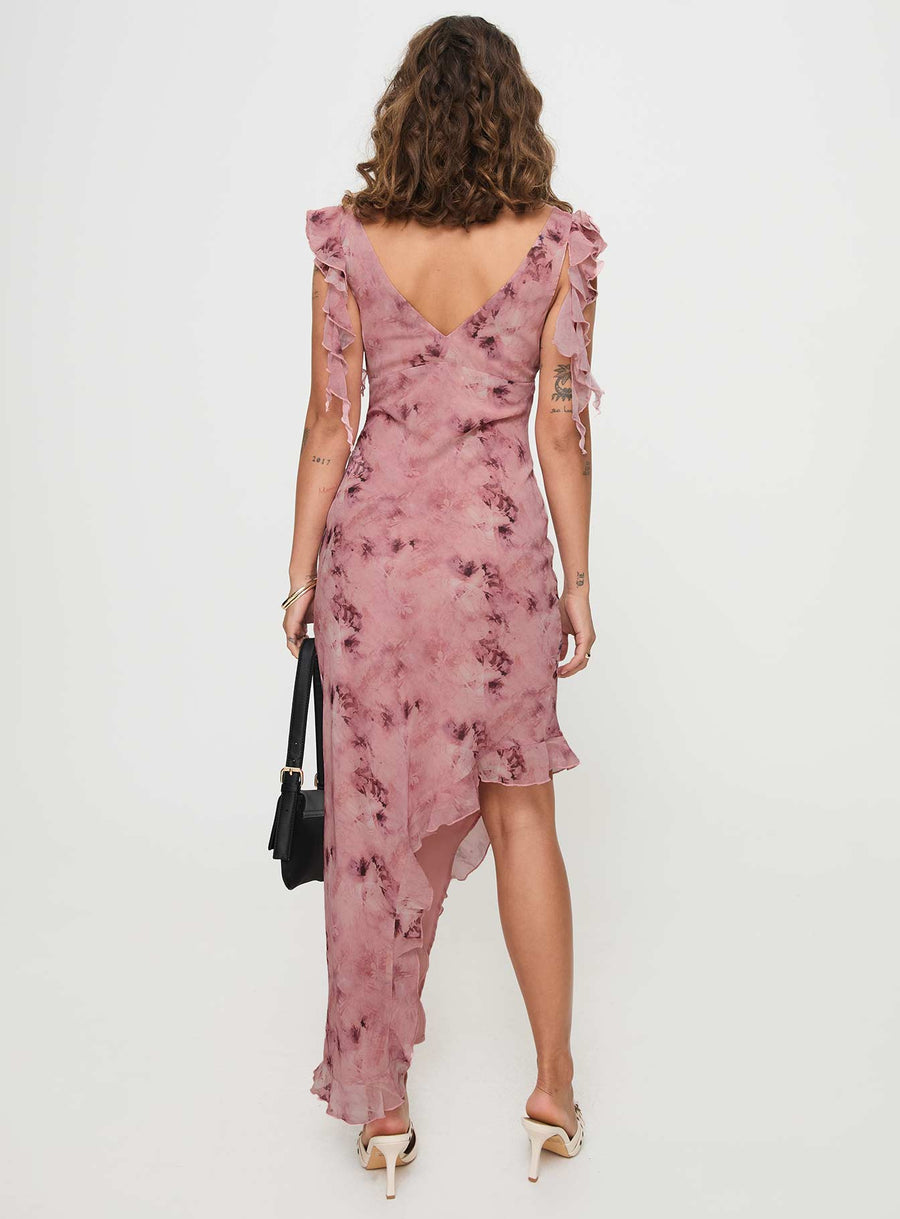 Vestige Midi Dress Pink · photo 5
