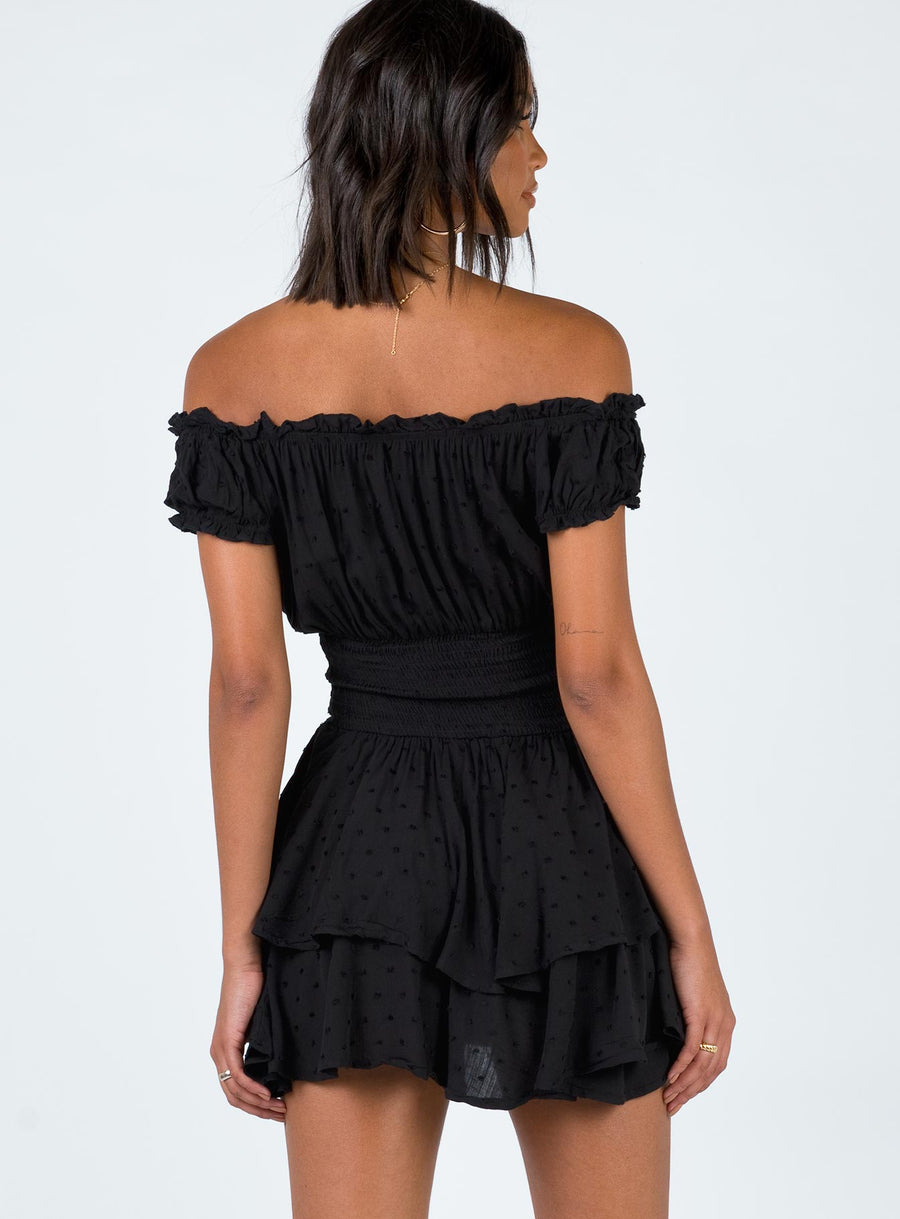 The Love Galore Romper Black · photo 5