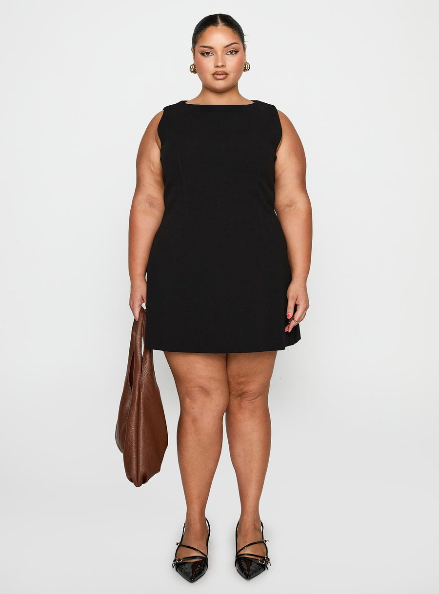 Anse Mini Dress Black Curve · photo 7
