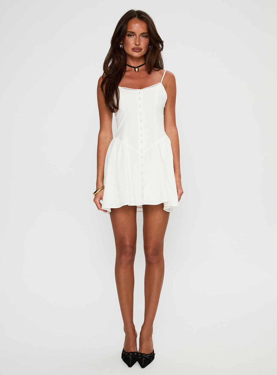 Toulouse Mini Dress White · photo 6
