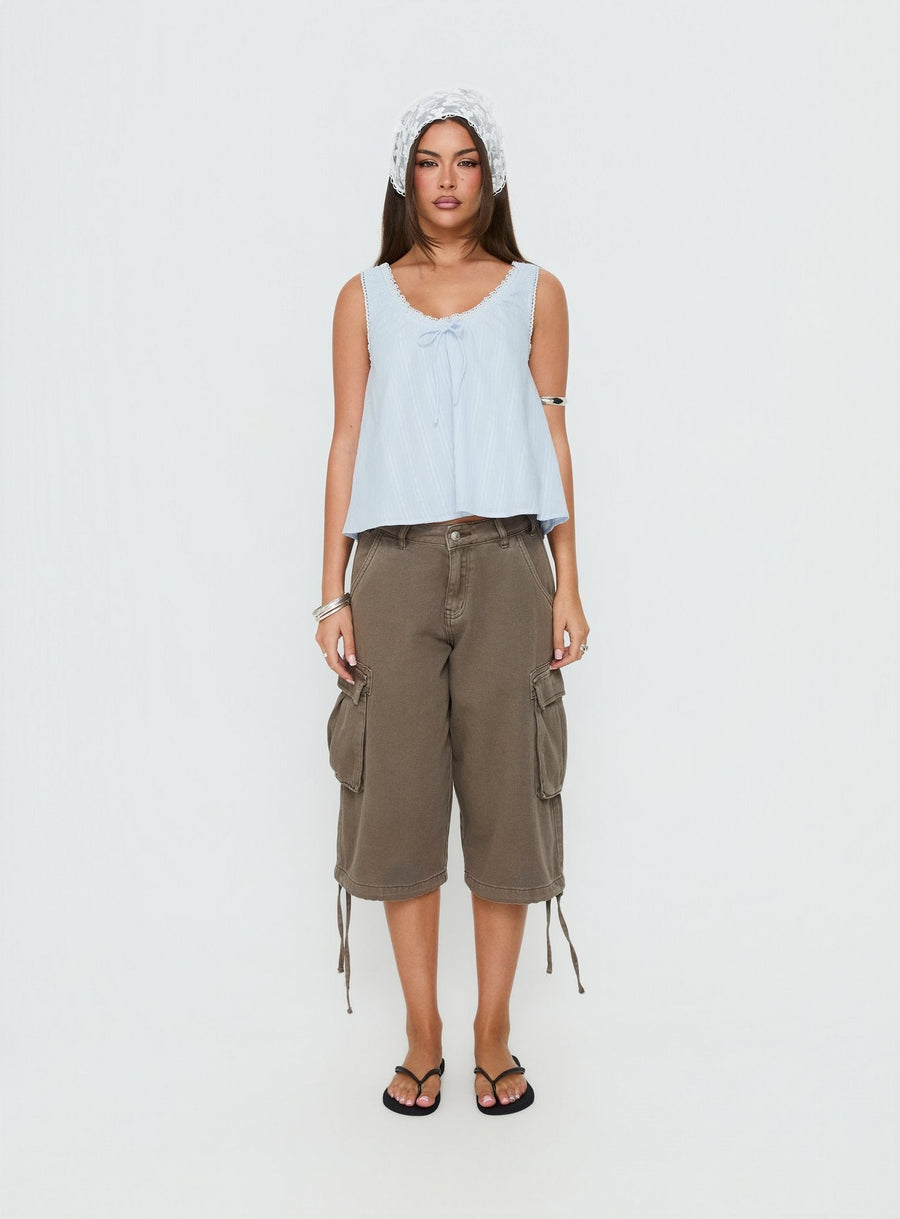 Antiquity Babydoll Top Blue · photo 7