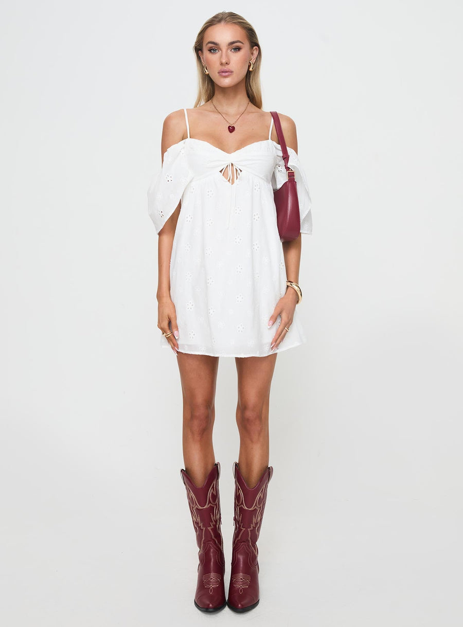 Cene Mini Dress White · photo 7