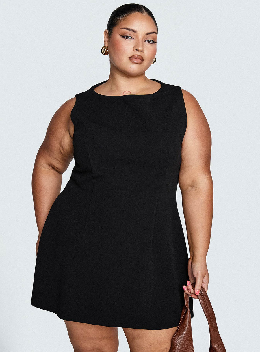 Anse Mini Dress Black Curve · photo 8