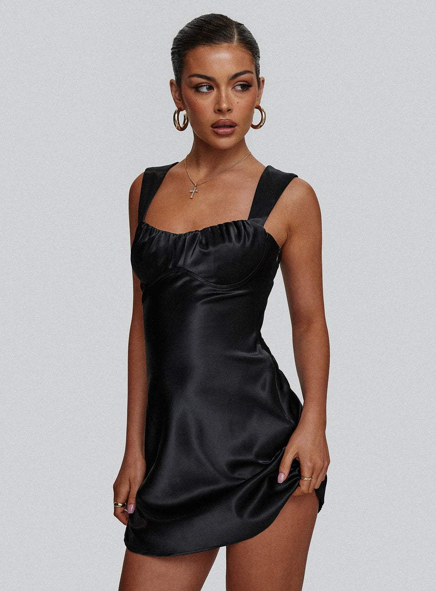 Tremont Mini Dress Black · photo 8