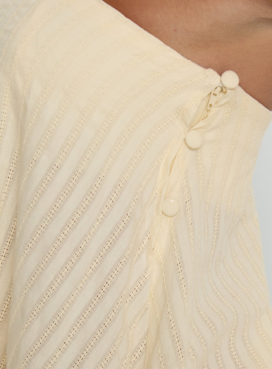 Gypsea Strapless Swing Mini Dress Butter Yellow · photo 8