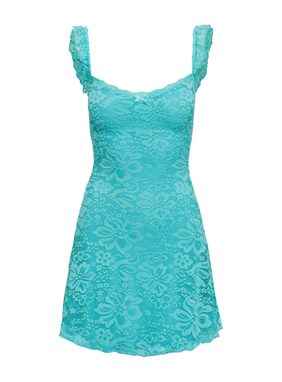 Beacall Mini Dress Aqua · photo 5