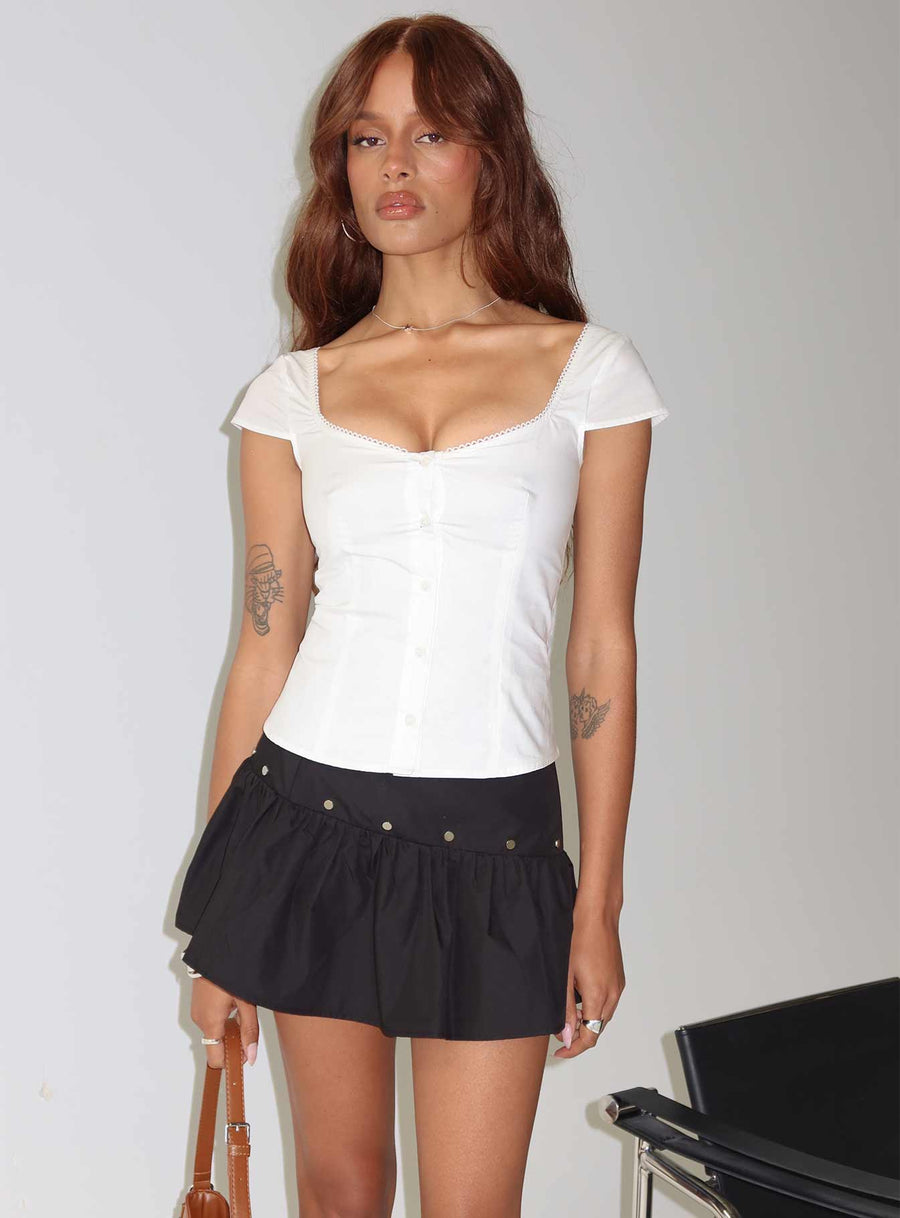 Curtain Call Mini Skirt Black · photo 1