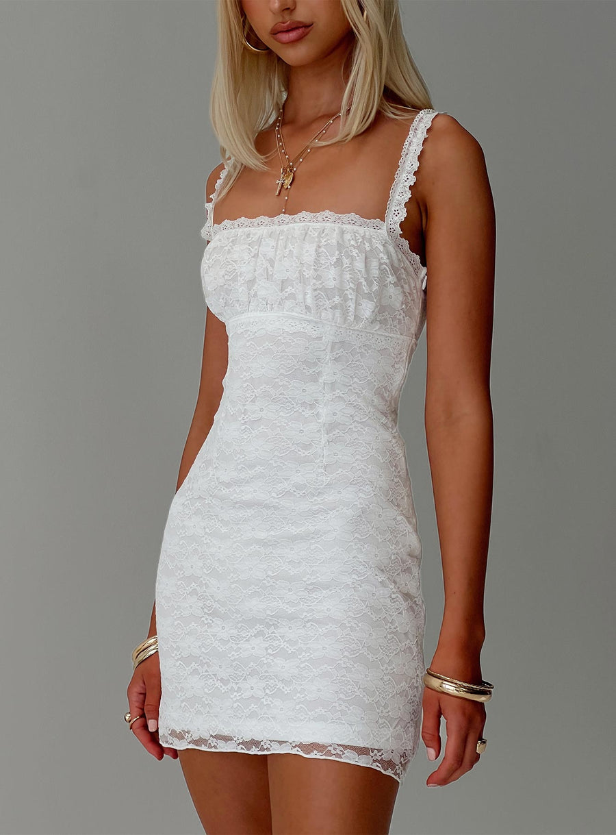 Wignall Mini Dress White · photo 1