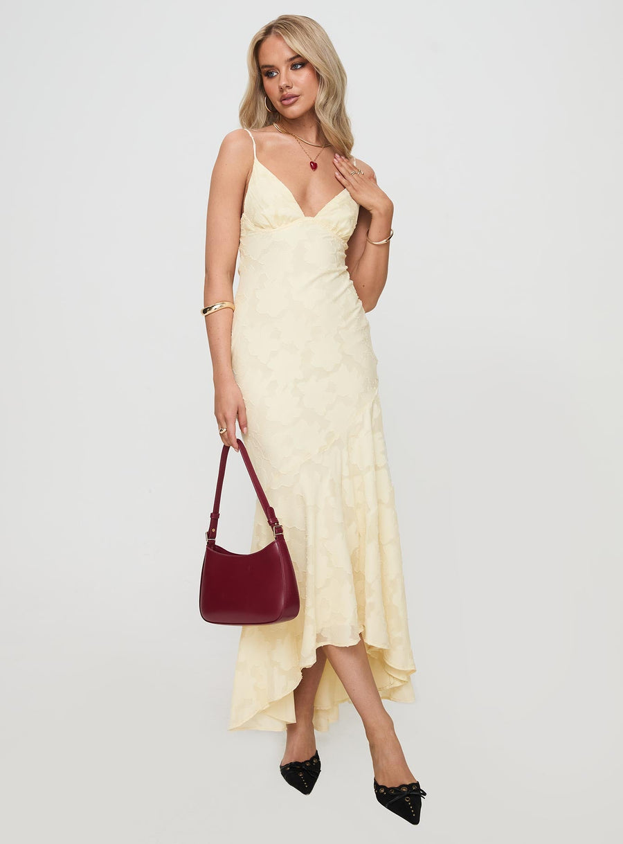 Cyrene Maxi Dress Lemon · photo 2