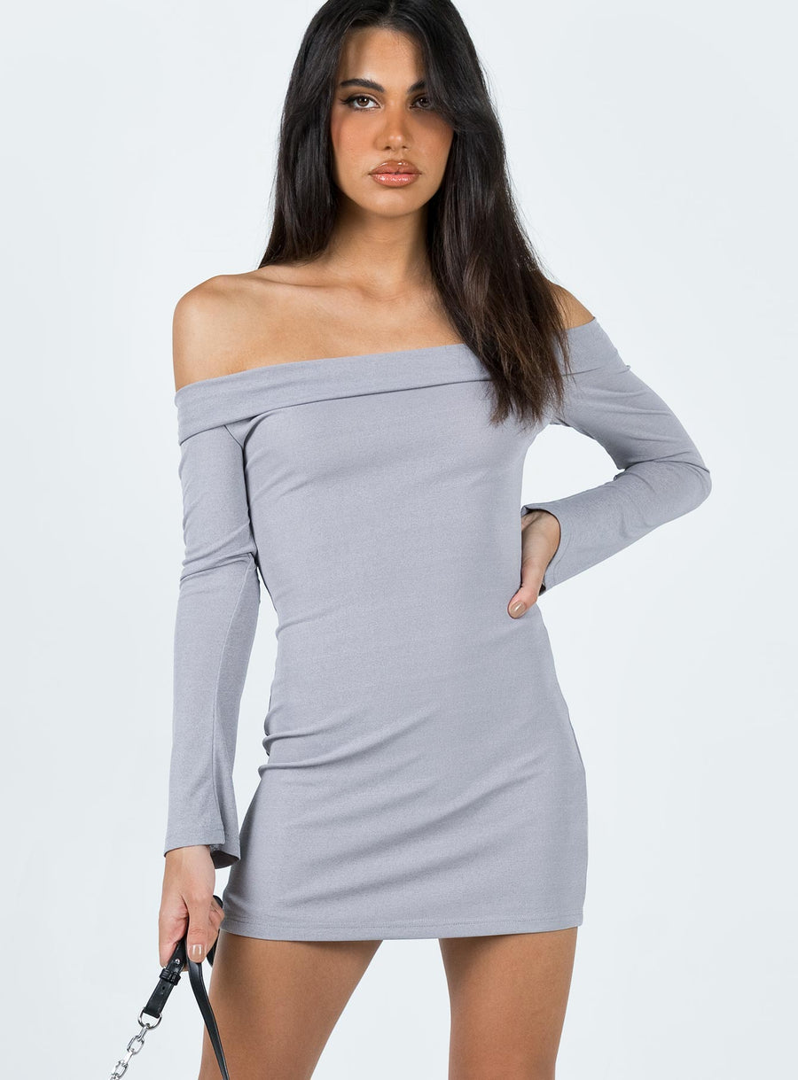 Anya Mini Dress Grey · photo 2