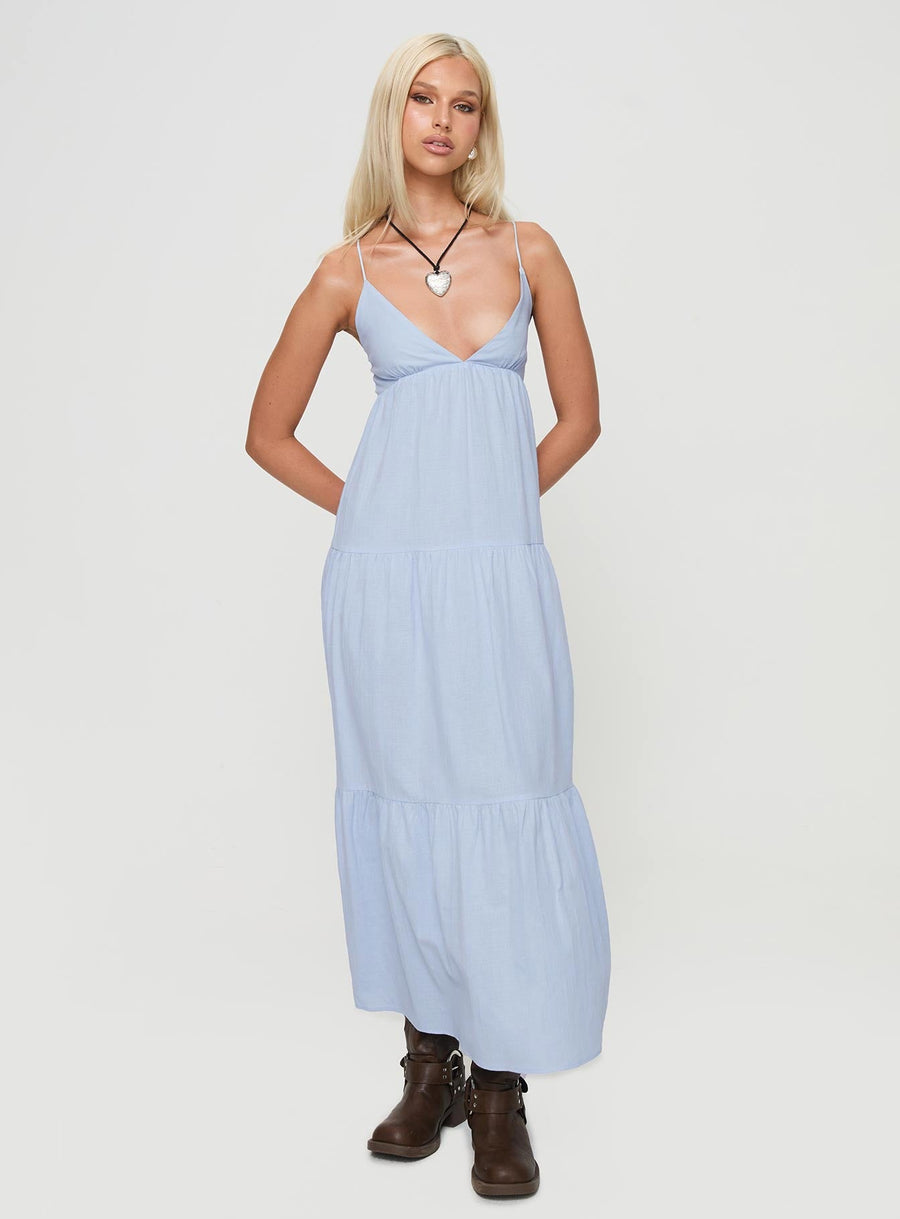 Chelsea Maxi Dress Blue · photo 2