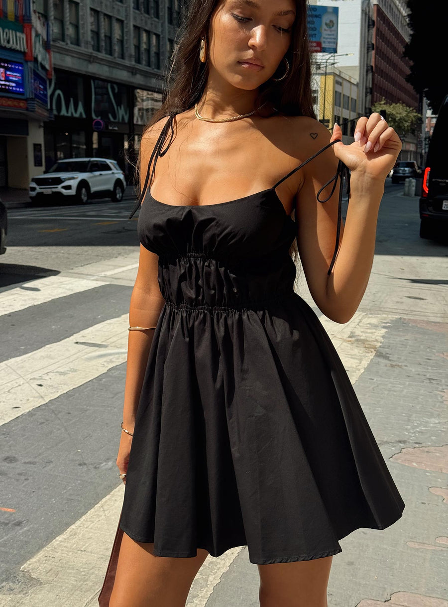 Jacksonne Mini Dress Black Petite · photo 10