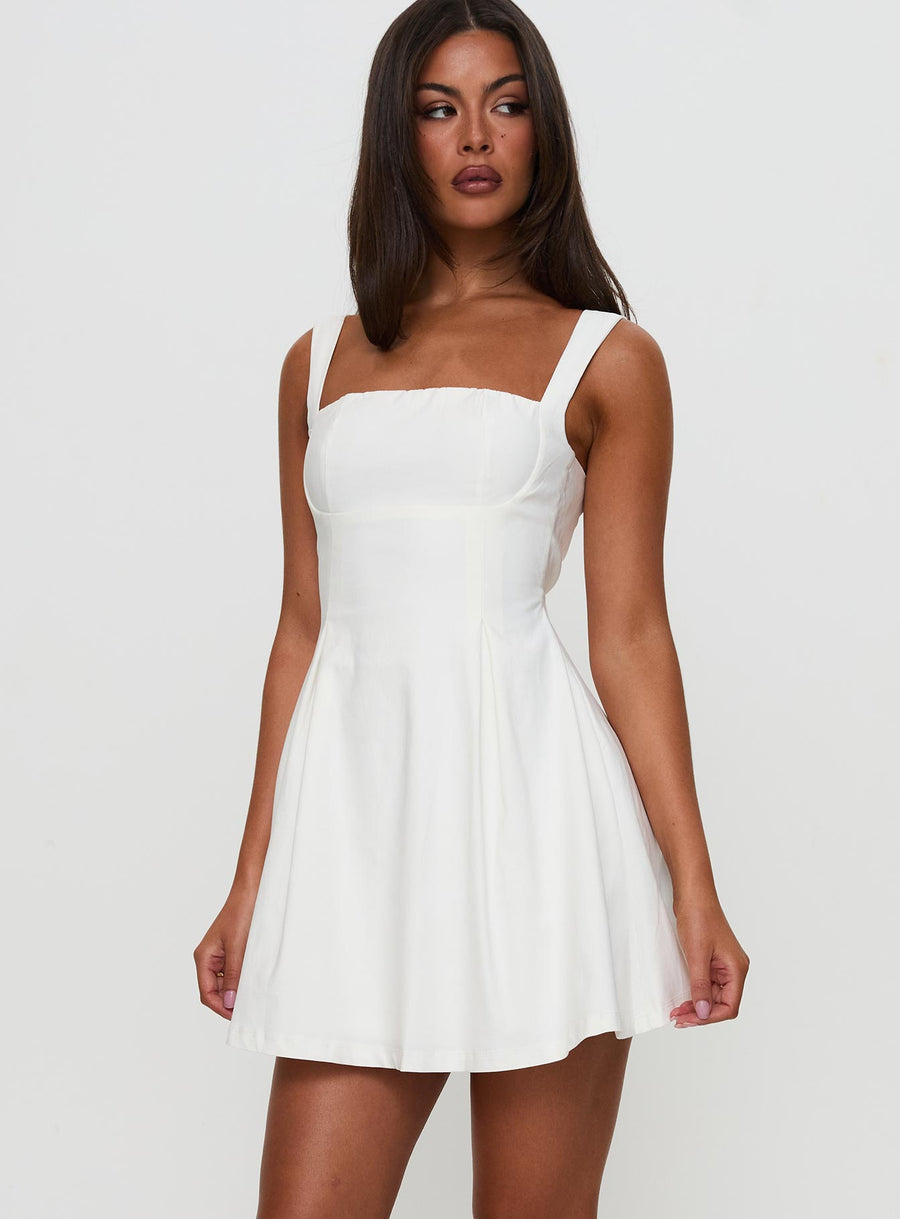 Xanthus Mini Dress White · photo 5