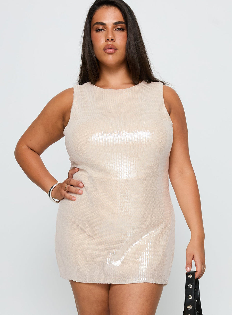 Yumiko Romper Champagne Sparkle Curve · photo 2