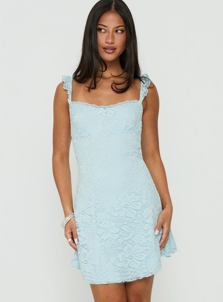 Beacall Mini Dress Blue · photo 2