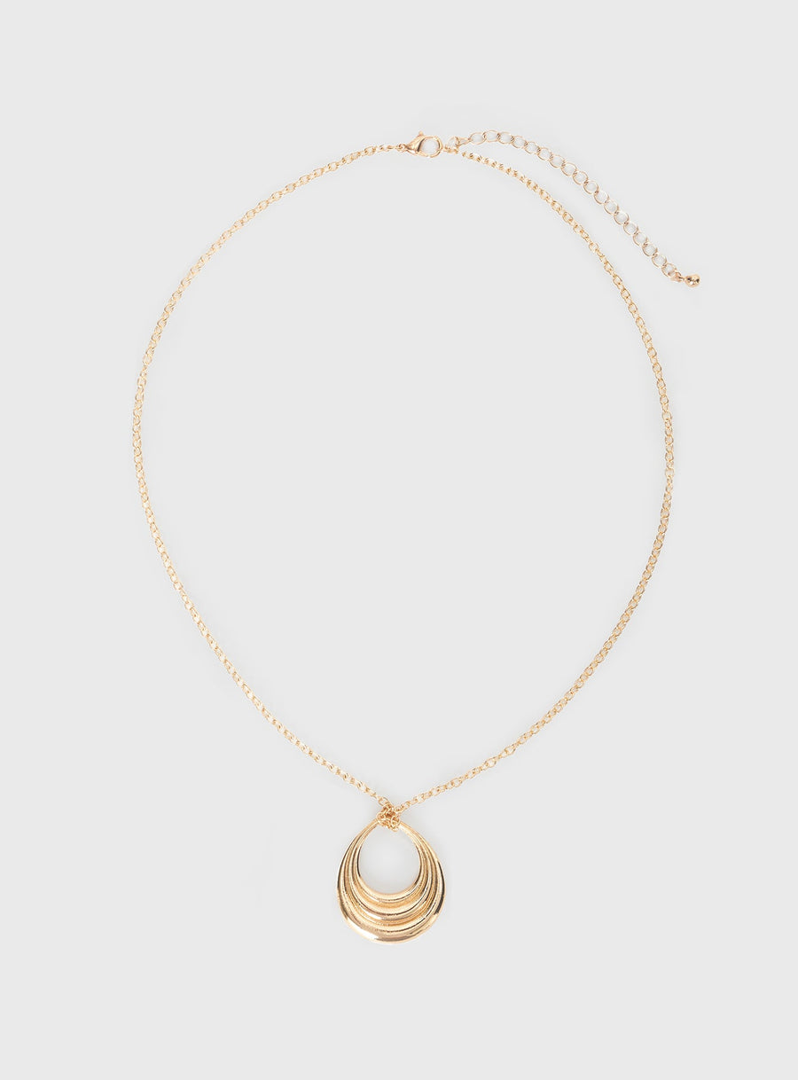 Sweet Disaster Necklace Gold · photo 2