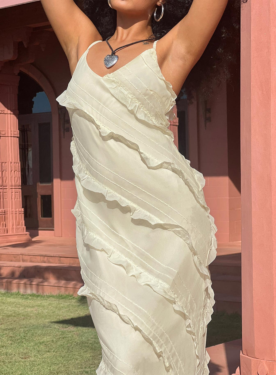 Lars Maxi Dress Yellow · photo 2