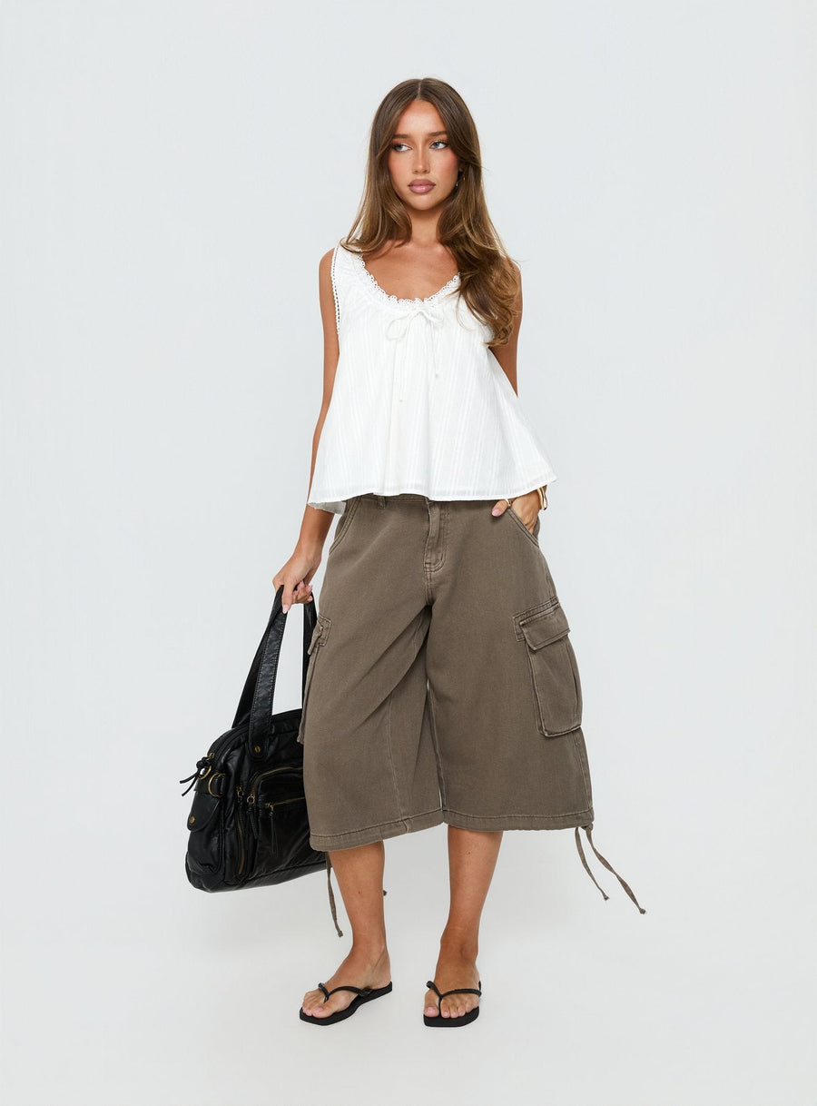 Antiquity Babydoll Top White · photo 3