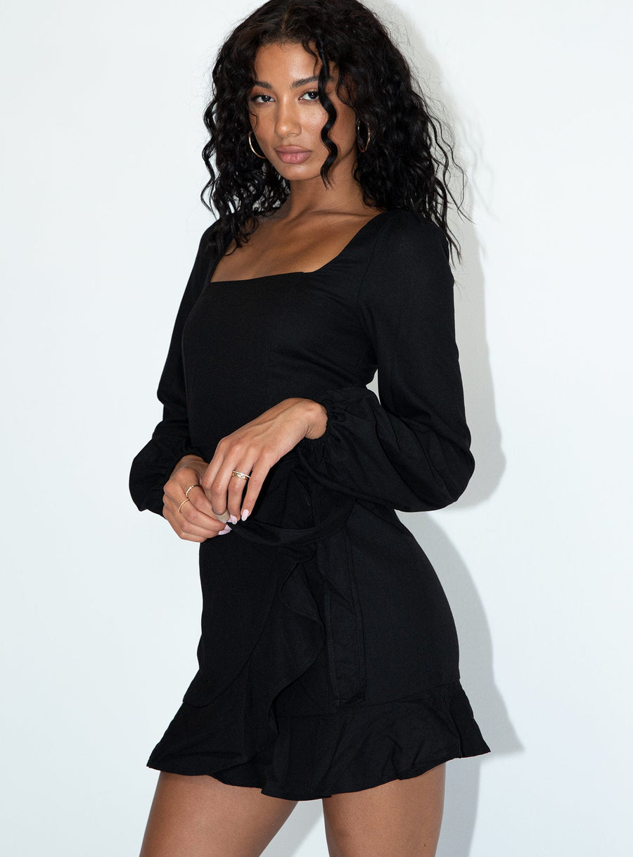 The Villa Mini Dress Black · photo 10