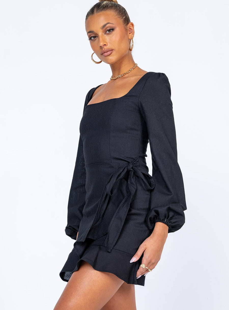The Villa Mini Dress Black · photo 6